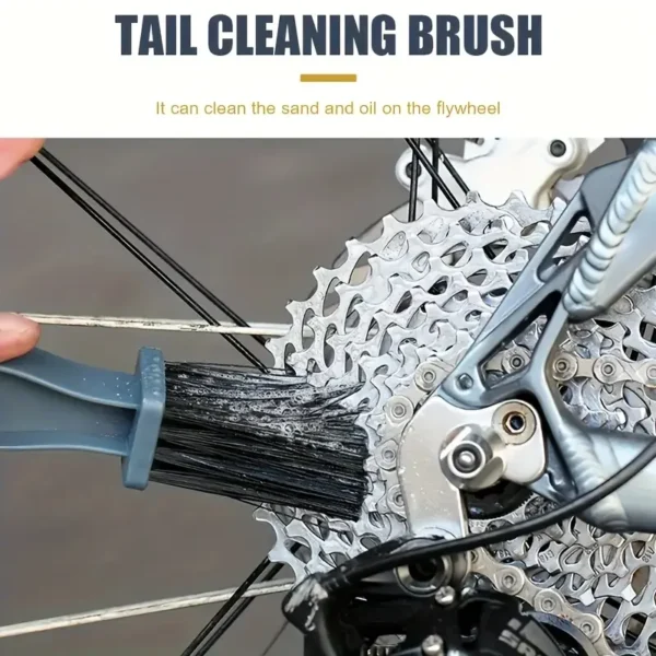 Bicycle Chain Cleaning Brush, Durable ABS Material
