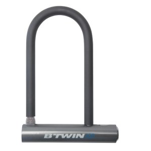 u-bike-lock-500-grey-decathlon-8342034.jpg U Bike Lock 500 - Grey